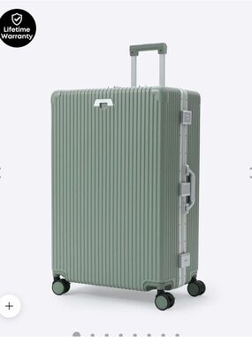 Nobl Travel Hard Shell Spinner Suitcases Check-In + Carry-On Set in color -Sage